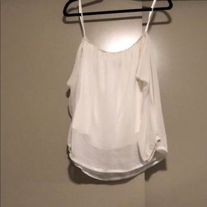 White off the shoulder blouse